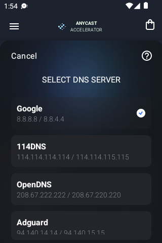 下载Anycast客户端android下载效果预览图